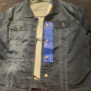 NWT Knit Jean Jacket